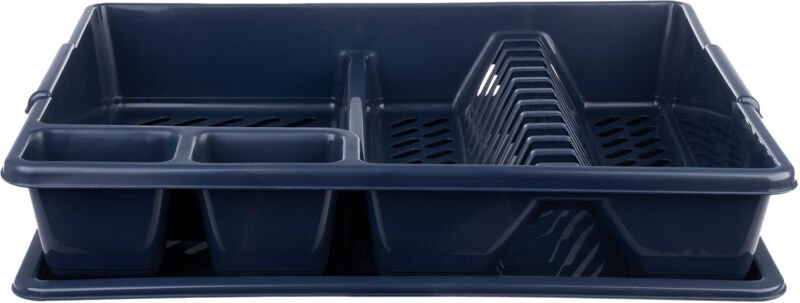 Curver Geschirrtrockner, groß, Marineblau
