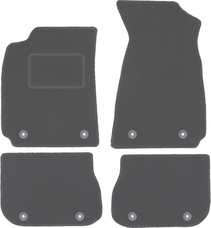Graphit-Fußmatten für: Audi A4 B5 FL Limousine, Kombi, Avant (1999-2001)