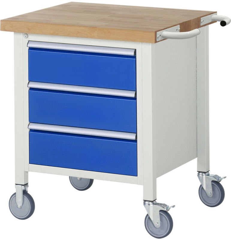 Fahrbare Werkbank Modell 8157 BxTxH 750x700x880mm - RAU