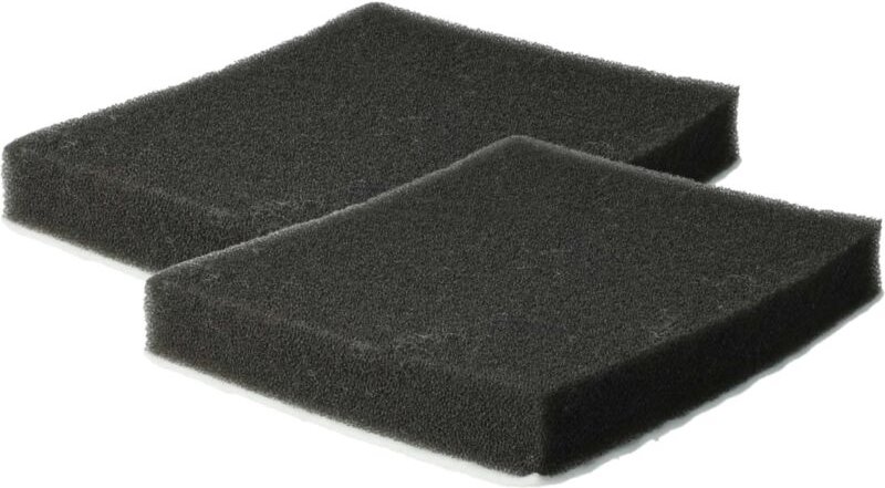 Vhbw - 2x Mikro-Hygienefilter kompatibel mit Samsung VC15QVNDCNC/TR, VC15QVNDCNC/EU Staubsauger - Luftfilter Schwarz Wei...