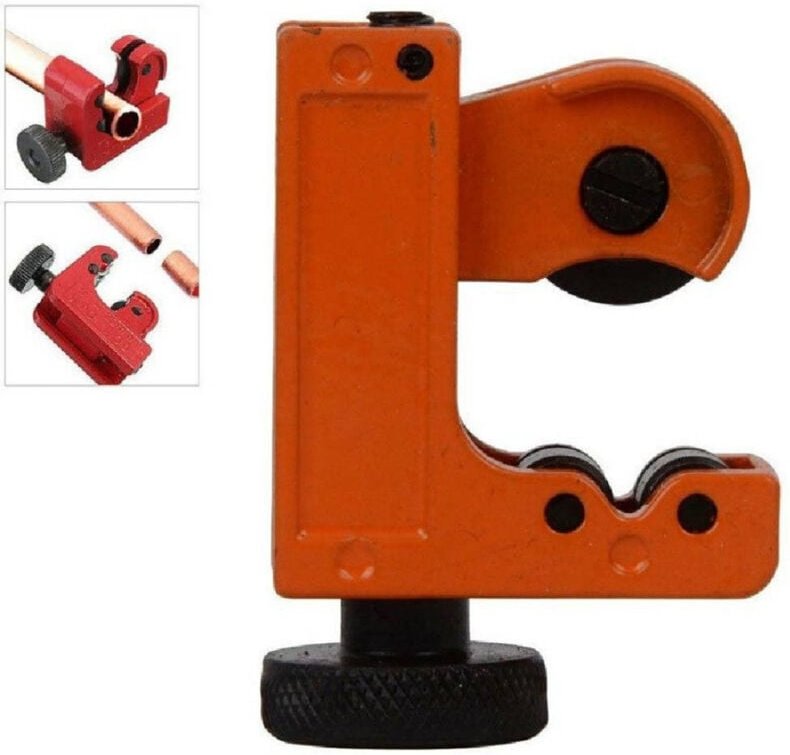 Trade Shop Traesio - Trade Shop - mini-rohrschneider pvc kupfer kunststoff aluminium bis zu 16 mm rohrschneider -