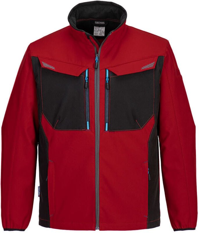 Thumbnail - Softshell-Jacke WX3 (3 Lagen) Dunkelrot L