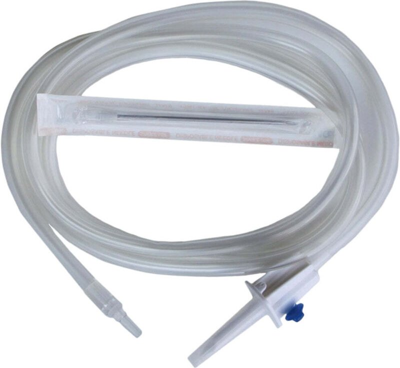 Infusionsset mit piercingnadel nadel