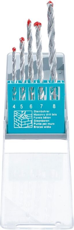 Steinbohrer-Satz 4 - 8 mm 5-tlg.