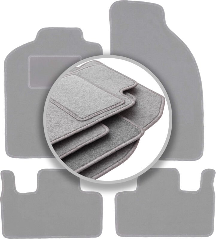Autoteppiche aschgrau für: Fiat Coupe Coupé (1993-2000)