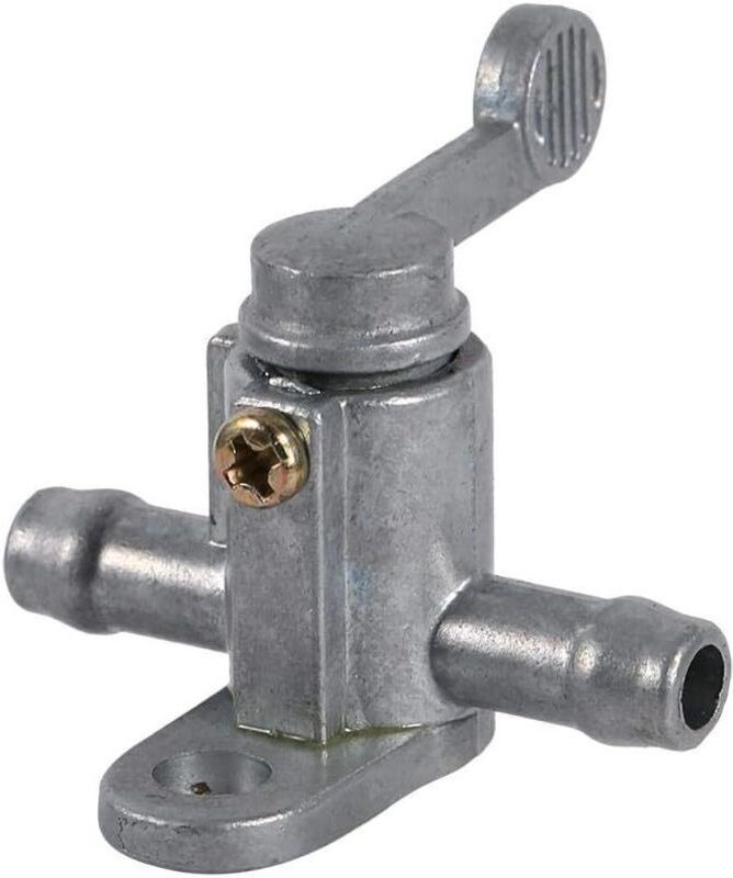 Universal 8mm Benzinhahn Kraftstoffventil Benzinhahn Ein-/Ausschalter Petcock 1/4 Zoll Kraftstoffpumpenventil für Motorr...