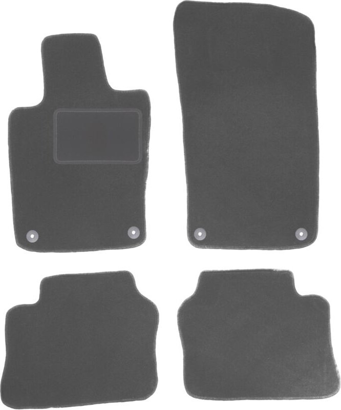 Graphit-Fußmatten für: Porsche Panamera Fastback (2009-2016)