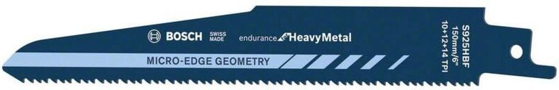 Thumbnail - Säbelsägeblatt s 925 hbf, Endurance for Heavy Metal, 5er-Pack - 2608658009 - Bosch