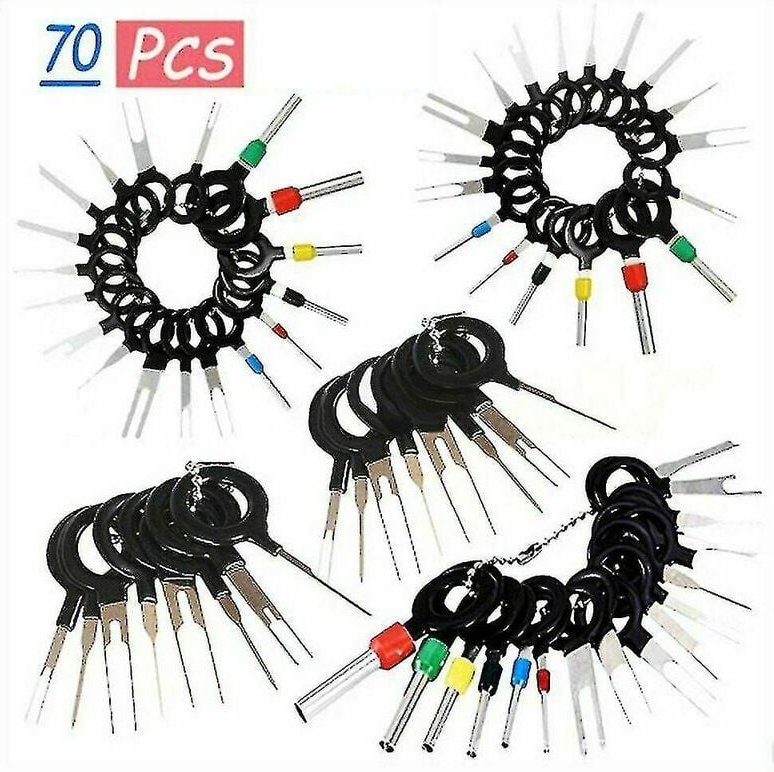 70-teiliges Set Pin Ejector Wire Kit Extractor Auto Terminal Removal Connector Tool