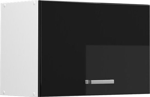 Thumbnail - Vicco - Hängeschrank R-Line, Schwarz Hochglanz, 60 cm Flach