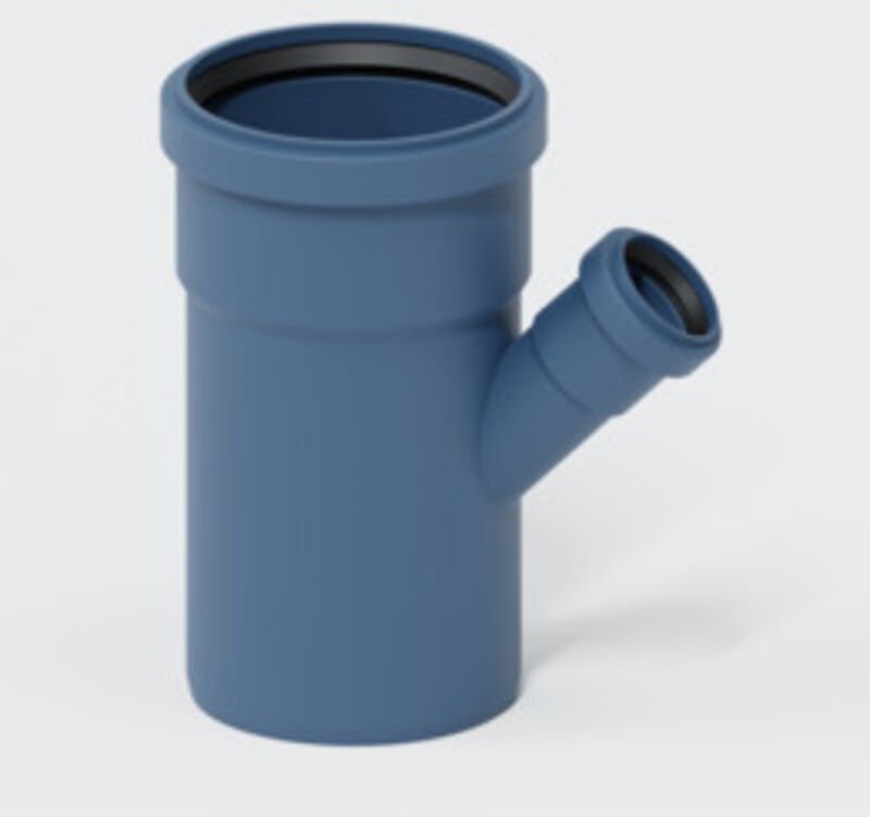 Abzweig pkea Polo-Kal ng dn 110/40 45Grad - Poloplast