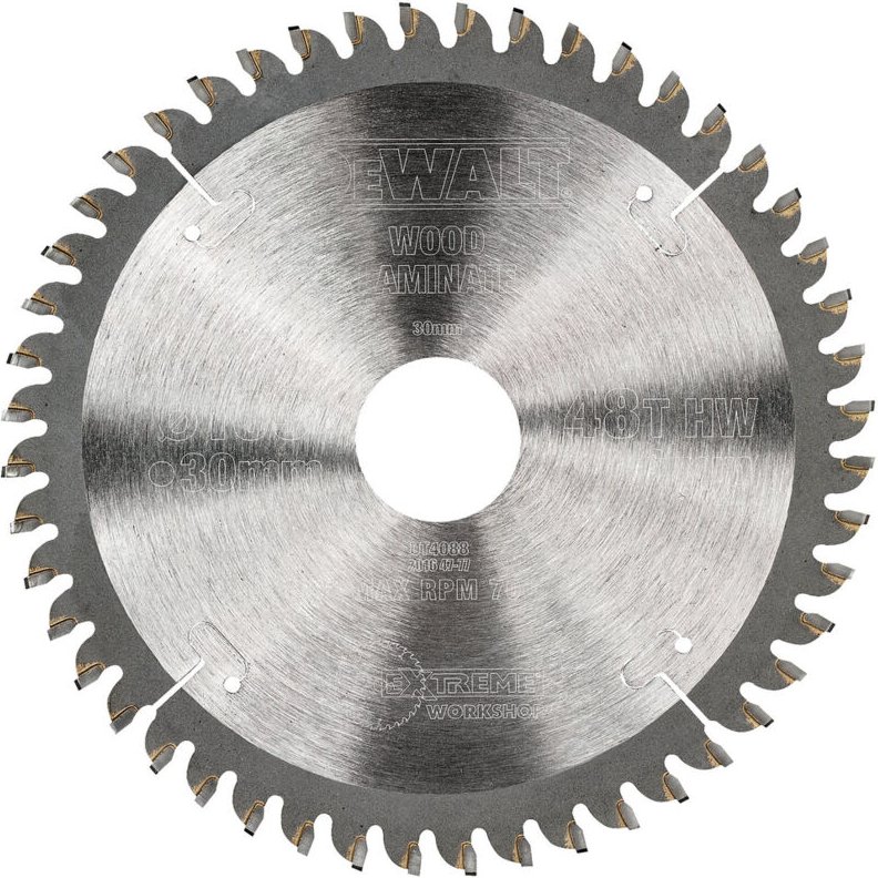 Kreissägeblatt Handkr. 165/30 mm 48TFZ - Dewalt