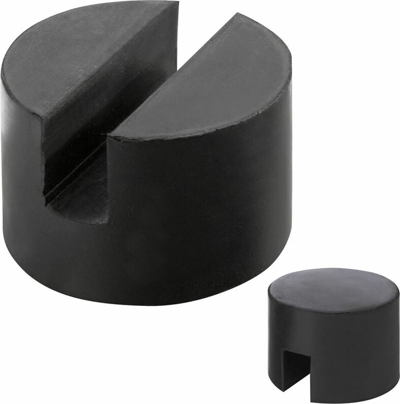 AREBOS Gummiauflage Wagenheber Gummiklotz Gummiblock Rangierwagenheber 50 x 35,4 mm