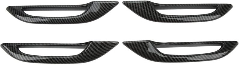 4PCs Auto Türgriff Schutz Abdeckung Anti Einfrieren Carbon Faser Stil Ersatz für Tesla Modell 3 y - Eosnow