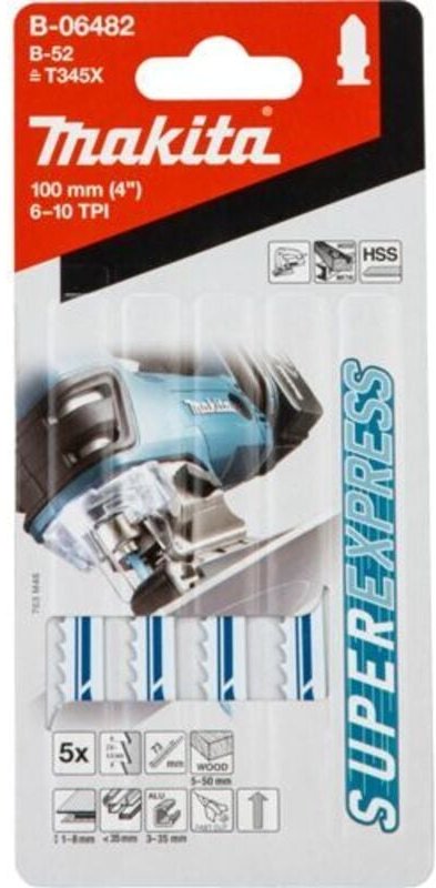 Thumbnail - Stichsägeblatt B-52 Univ. 5Stk. - Makita
