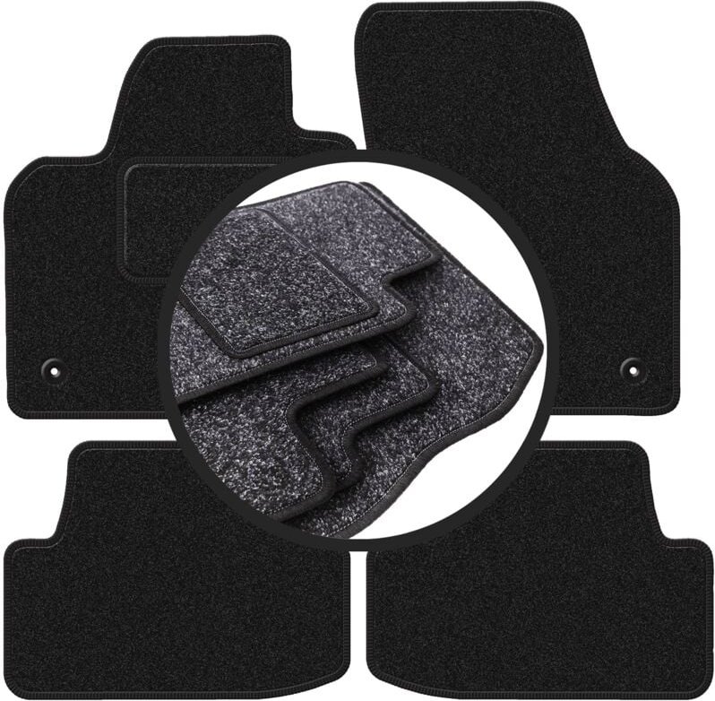 ANTHRA Autofußmatten für: Volkswagen Polo VI Fließheck (2017-)