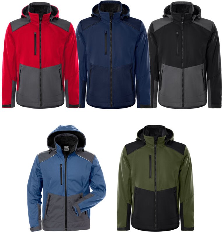 Softshell Stretch 4060 cfj Arbeitsjacke - l - Militärgrün - Fristads