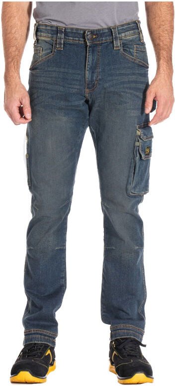 Rica Lewis Jobdy Dirty-Jeans-Arbeitshose - 52 (EU)