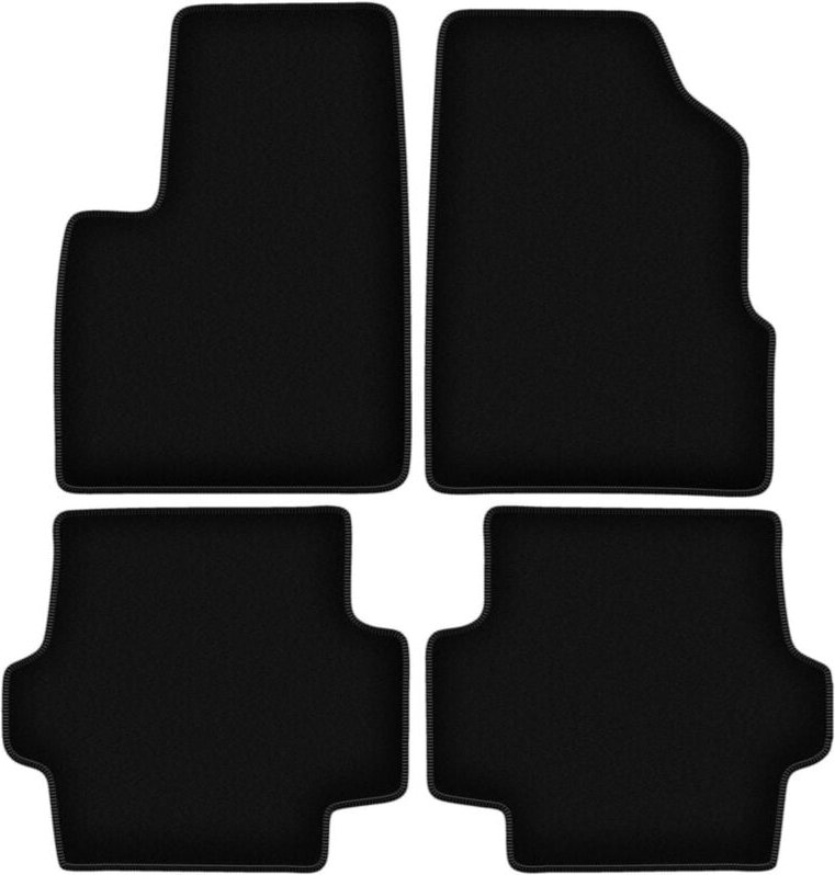 BASIC schwarze Veloursmatten für: Chrysler Pacifica SUV (2003-2008)