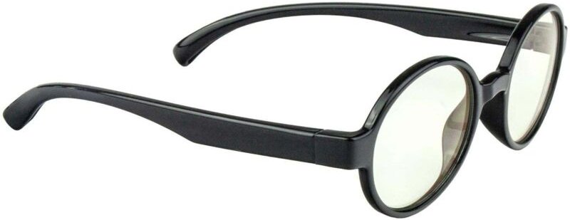 Anti blaulicht brille fur kinder rund - schwarz