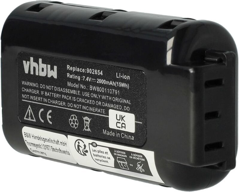 Thumbnail - Vhbw - 1x Akku kompatibel mit Paslode 902000, CF325L, F16, F18, B20270, B20543 Werkzeug, Streifennagler (2000 mAh, Li-Io...
