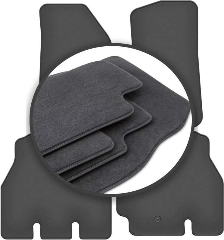 Premium-Fußmatten für: Jeep Wrangler JL 5 Türen (2018-2023)