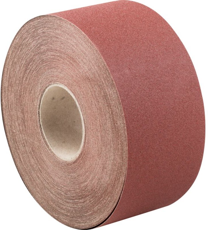 Korund Schleifbandrolle Gewebe sbr Breite 100mmxLänge 50m A80 für universelle Anwendung - Pferd