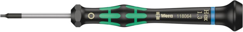 Elektroniker-Schraubendreher, 1,3 mm - 05118064001 - Wera
