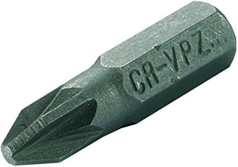 Bit Länge 30 mm Antrieb Außensechskant 8 mm (5/16') Kreuzschlitz PZ4