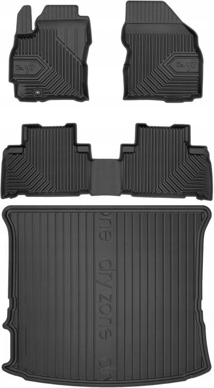 SET 77 Fußmatten und Matten Mazda 5 II 2010-2017