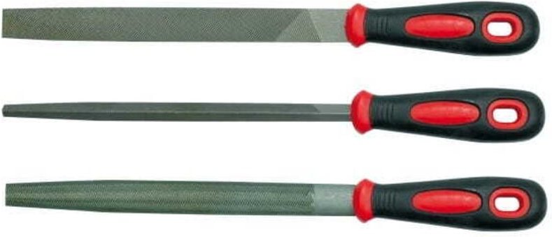 Metallfeilen 200mm, 3er Set 25165 Vorel