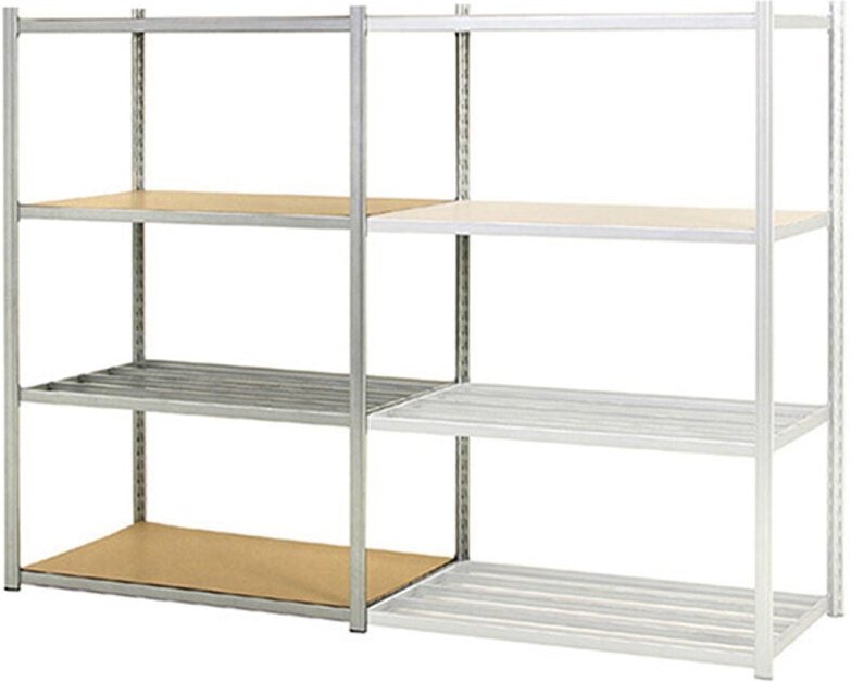 Regale für mittelschwere Lasten 4 Ebenen - Startmodul - 1760x1250x500mm - Max. Belastung pro Ebene 287kg/Ebene - RAYEPS/...