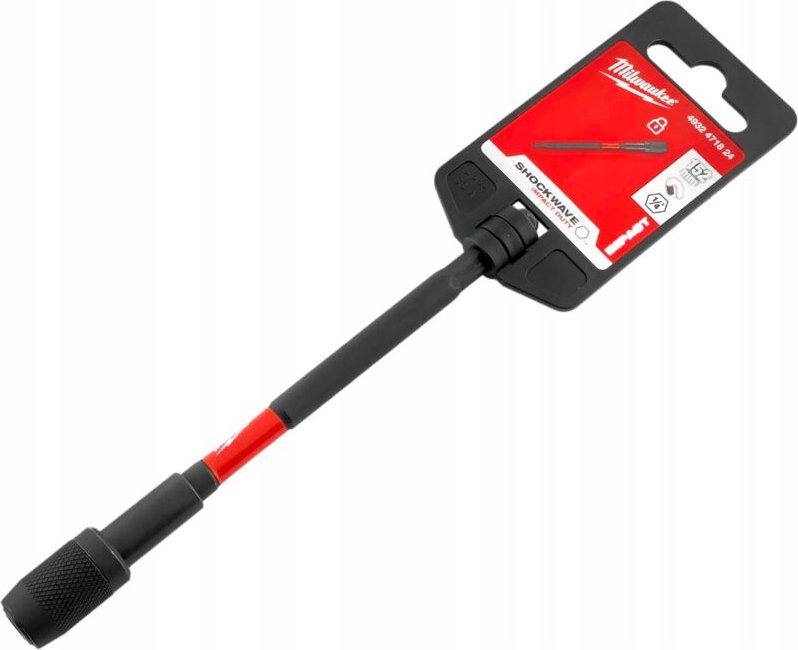 1/4 152 mm Milwaukee Shock selbstsichernder Bithalter