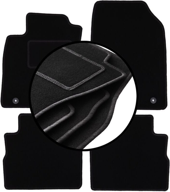 Komplettset Veloursmatten für: Opel Signum Kombi (2003-2008)