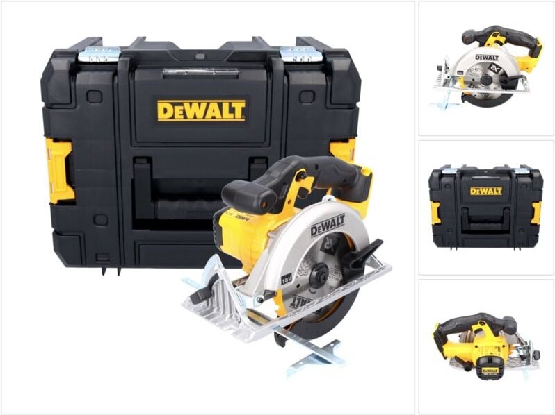 DeWalt DCS 391 NT Akku Handkreissäge 18 V 165 mm + TSTAK - ohne Akku, ohne Ladegerät