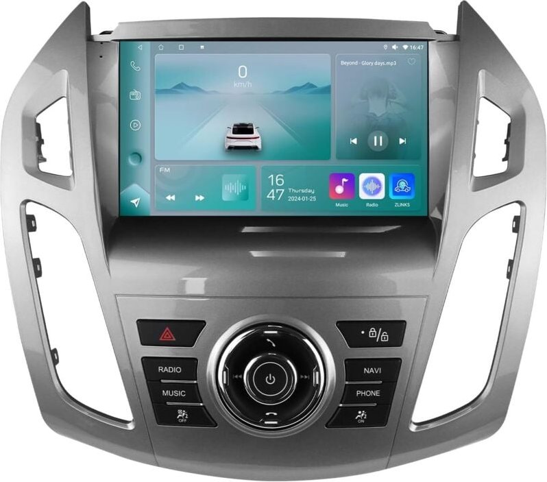 Autoradio für (2013–2018) Ford Transit Connect/Ford Tourneo Connect, 9 Zoll Android 13 Touchscreen 2+64 GB GPS-Navigatio...