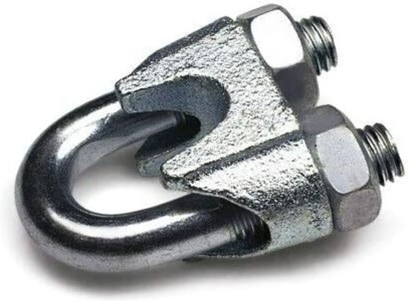 10 Stück Edelstahl-Ummantelung im Nippon-Stil, Stahlkabelklemme, Kartenkopf