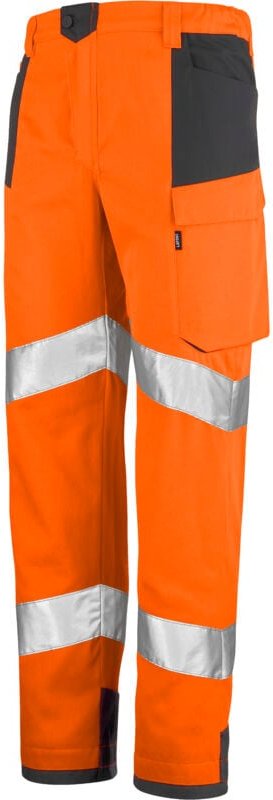 Retina Orange Fluo / Anthrazit Grau Hosen M - Fr(44-46)