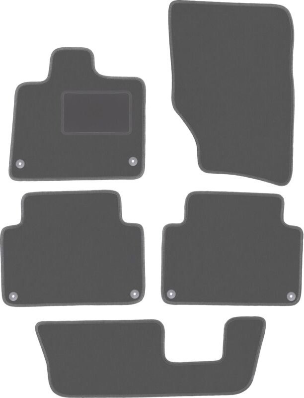 Graphit-Fußmatten für: Audi Q7 I 4L SUV (2005-2015)