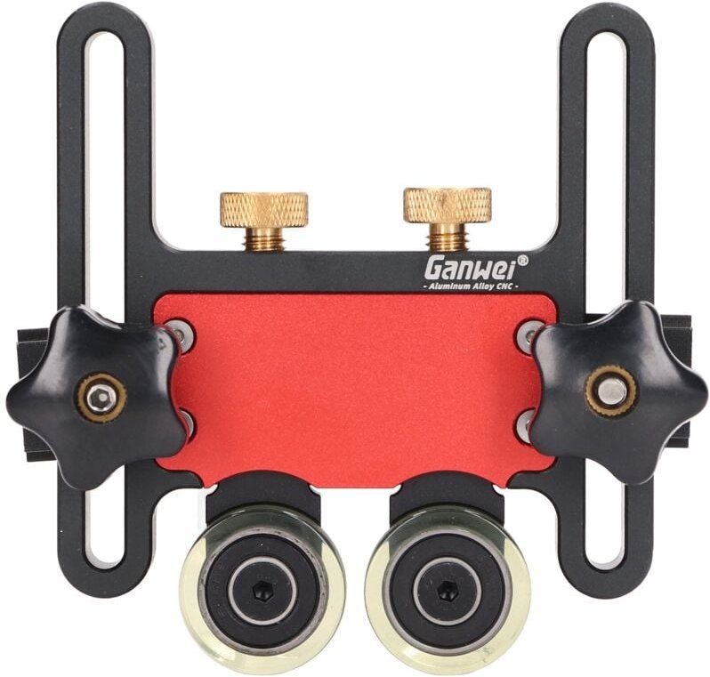 Jeffergarden,Verstellbare Gleitrolle von Featherboard für Tischfräsen, Sägen, Oberfräsen und Bandsägen, Holzbearbeitungs...