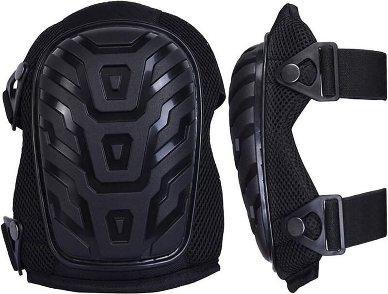 Professionelle Knieschoner für die Arbeit, mit strapazierfähigem Gelkissen und verstellbaren Anti-Rutsch-Fangen, perfekt...