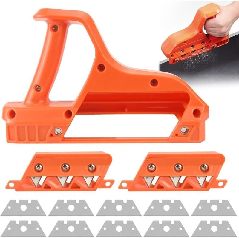 Shining House - Handhobel, Gipskarton-Trimmwerkzeug, Gipskartonhobel, Holzbearbeitung, Trockenbau-Anfaser, Gipskarton-Tr...