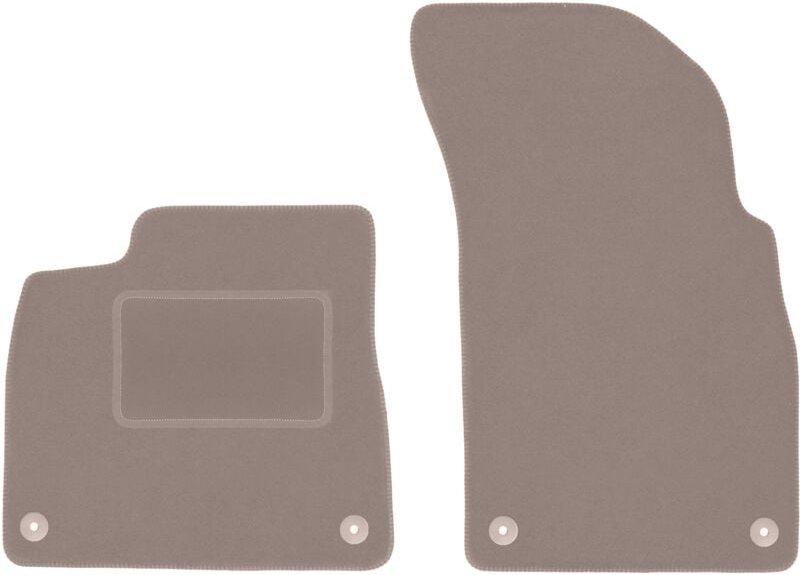 Beige Vordermatten für: Audi Q8 SUV (2018-)