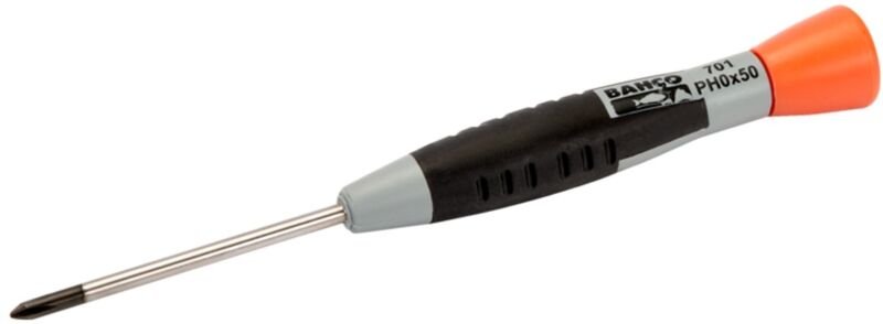 Bahco Phillips-Schraubendreher mit Präzisionsgriff, PH1 x 75 mm