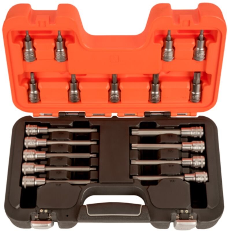1/2 Steckschlüssel-Satz mit TORX-Bits - 18-tlg. - Bahco