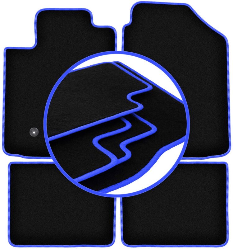 Thumbnail - CARLUX-BLUE Autofußmatten für: Toyota Matrix Fließheck (2002-2010)