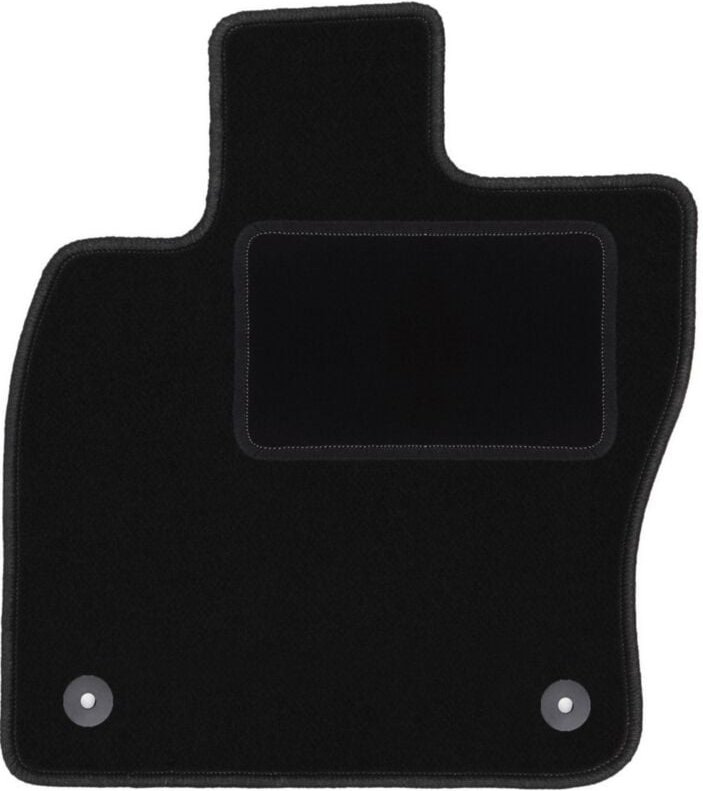 Fahrermatte schwarz für: Skoda Karoq Crossover (2017-)