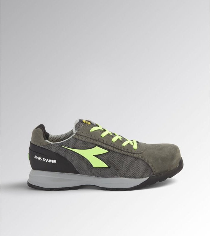 Sicherheitsschuhe niedrig GLOVE MDS TEXT S1PS FO HRO SR - Gargouille/Neongrün 41