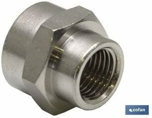 Thumbnail - Reduzierte HH-Nickel-Messinghülse. M-1/4 r-1/2