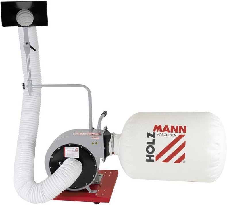 Maschinen ABS850DBK230V ABS850DBK230V Absauganlage 56 l 750 w - Holzmann